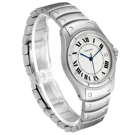 cartier santos 33mm|cartier santos 100 prezzo.